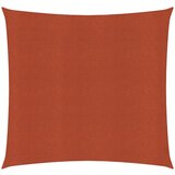 vidaXL Jedro za zaštitu od sunca 160 g/m² terakota 2 5 x 2 5 m HDPE | shoptok.hr