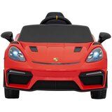  Licencirani Porsche 718 Spyder RS dječji automobil na akumulator s MP4 zaslonom, crveni | shoptok.hr