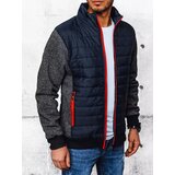 DStreet Kurtka męska przejściowa pikowana granatowa | Shoptok.si