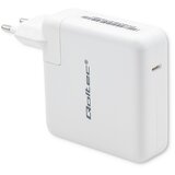 Qoltec 96W FAST Wall Charger | 5-20V | 3- 4.7A | USB C PD | Laptop | Smartphone | White | shoptok.hr