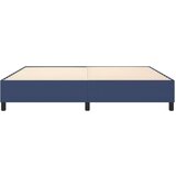  Za krevet s oprugama plavi 200x200 cm od tkanine | shoptok.hr