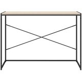  Stol za računalo crni i hrast 110x60x70 cm konstruirano drvo | shoptok.hr
