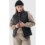 4f Womens Padded Gilet With Collar Black WAW24TVJ | Shoptok.si