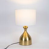  Stona lampa 1xE27/40W/230V bela/zlatna | Eponuda.com