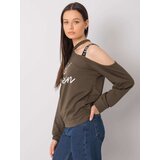 FANCY Blouse-FA-BZ-6425.43P-khaki | Shoptok.si
