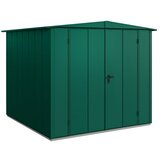 EcoStar Spremište Elegant-S Tip 2 (Vanjska širina uklj. krovni prevjes: 258,8 cm, Vanjska dubina uklj. krovni prevjes: 247,7 cm, Zelena, Dvostruka vrata) | shoptok.hr
