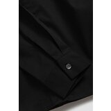 Marisse Plain Black Shirt With Decorative Buttons | Shoptok.si