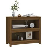 Ormarić za knjige boja meda 80 x 35 x 68 cm od masivne borovine | shoptok.hr