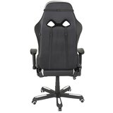 MID.YOU GAMING STOL tekstil črna, bela | Shoptok.si