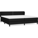  Krevet s oprugama i madracem crni 200x200 cm od tkanine | shoptok.hr