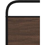  Okvir kreveta bez madraca smeđa boja hrasta 107x203 cm drveni | shoptok.hr