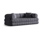 Cosmopolitan Design Tamno siva sklopiva sofa od bouclé tkanine 206 cm Kemi – | shoptok.hr