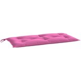  Jastuci za vrtnu klupu 2 kom ružičasti 100x50x7 cm tkanina | shoptok.hr