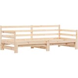 vidaXL Izvlečna dnevna postelja 80x200 cm trdna borovina | Shoptok.si