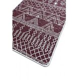 Lessentiel Maison Extraordinario tepih za kupatilo, 70x120cm, Bordo-bijeli Cijene