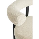 Ellos Home Črno-bel oblazinjen barski stol (višina sedeža 66 cm) Parie – | Shoptok.si