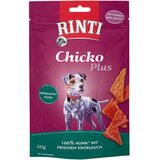 Rinti Chicko Plus česnovi trikotniki - Varčno pakiranje: 3 x 225 g | shoptok.hr