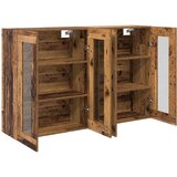  Zidni ormari 2 kom. Staro drvo 69,5 x 34 x 90 cm Slike