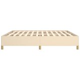  Okvir za krevet bez madraca krem 200x200 cm od tkanine | shoptok.hr