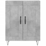  Visoka komoda siva betona 69,5x34x180 cm od konstruiranog drva | shoptok.hr