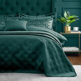 Catherine Lansfield Zeleni prošiven prekrivač 220x230 cm Art Deco Pearl – | shoptok.hr