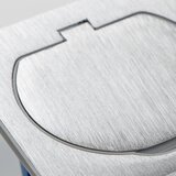 Brilagi Kuhinjska ugradna dvojna utičnica INBOX IP55 srebrna pravougaona | Eponuda.com