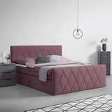 Based Postelja Boxspring Josie-b, Rjava, 180x200 | Shoptok.si