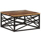 vidaXL stolić za kavu 68 x 68 x 35 cm od masivnog obnovljenog drva Cijene