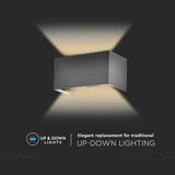  LED spoljašnje zidno svetlo LED/24W/230V 3000K IP65 antracit | Eponuda.com