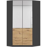 Modern Living Kotna Omara Max, Temno Siva, Barva Hrasta Cene