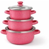  emajl set šerpi 3/1 roze boje | Eponuda.com