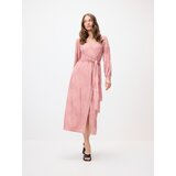 Reserved Maxi haljina s povezom - pastelnoružičasto | shoptok.hr