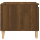  Stolić za kavu boja hrasta 100 x 50 x 45 cm konstruirano drvo | shoptok.hr