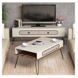 Hanah home Set TV komoda i klub stolić od hrastovine | Eponuda.ba