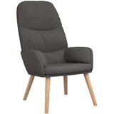  Stolica za opuštanje od tkanine tamnosiva | shoptok.hr