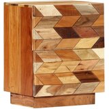 vidaXL Noćni ormarić od masivnog obnovljenog drva 40 x 30 x 50 cm Cijene