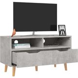 vidaXL tv ormarić siva boja betona 90 x 40 x 48,5 cm od iverice | shoptok.hr