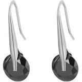 Naušnice BR-20665 - Srebrna / Crna KP20665 | Shoptok.si