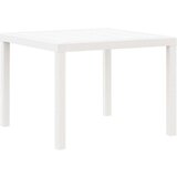  3-delna vrtna jedilna garnitura Bela polirattan, (22089851) | Shoptok.si