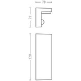 Philips 16484/93/P0 - LED spoljašnja svetiljka sa senzorom BUSTAN 2xLED/4,5W IP44 | Eponuda.com