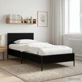  Okvir kreveta s uzglavljem Crni hrast 80 x 200 cm | shoptok.hr