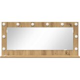 Ogledalo za Toalet Pravokutni Umjetnički hrast 100 x 45 x 18 cm | shoptok.hr