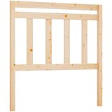  Posteljno vzglavje 81x4x100 cm trdna borovina | Shoptok.si