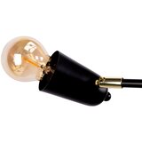Toolight Stropni luster APP1708-4CP BLACK + GOLD | shoptok.hr