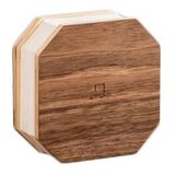 Gingko Electronics lampa - accordion natural walnut