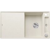 Blanco sudoper AXIA III 5 S-F InFino SILGRANIT NJEŽNO BIJELA, daska drvo, s dalj.upr. | shoptok.hr