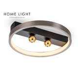 HOME LIGHT Luna 233 plafonska svetiljka 29W 3000K siva/zlato cene