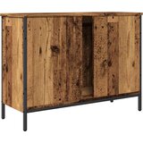 Ormarić za umivaonik boja drva 80 x 30 x 60cm konstruirano drvo | shoptok.hr