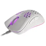 gaming miš, krypton 555 rgb, bela
