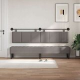  Držeće uzglavlje Zidne Sivo-smeđa 210 x 55 x 5 cm tkanina - Sivo-smeđa 200 cm bez LED | shoptok.hr